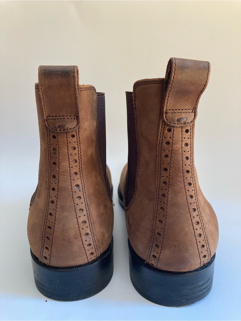 Cole Haan Men's Tan Brown Leather Chukka Boots